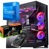 Zestawy komputerowe - Komputer BSG Raptor V27 Intel Core i5 NVIDIA GeForce RTX 5070 32GB DDR4 2000GB SSD Windows 11 - miniaturka - grafika 1