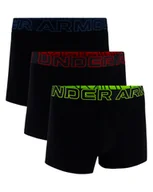 Majtki męskie - Bokserki męskie Under Armour Perf Cotton 3in 3Pack Black XL - miniaturka - grafika 1