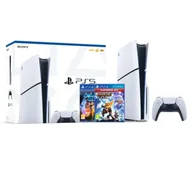 Konsole Playstation - Sony PlayStation 5 Slim D Chassis PS5 1TB z napędem + Concrete Genie + Ratchet & Clank - miniaturka - grafika 1