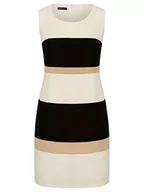 Sukienki - ApartFashion Damska sukienka letnia, czarna, wielokolorowa, normalna, Czarno-wielokolorowy, 46 - miniaturka - grafika 1