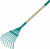 Grabie i motyki - Greenmill GREENMILL MIOTŁO-GRABKI METALOWE / TRZONEK DREWNO/PVC 75cm - miniaturka - grafika 1