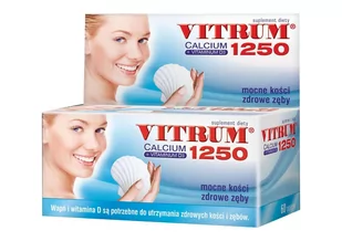Takeda Vitrum Calcium 1250 + vitaminum D3 x 60 tabl Takeda - Leki przeciwbólowe - miniaturka - grafika 1