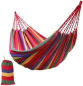 Hamaki - Duży Hamak Dwuosobowy XXXL Ogrodowy linki + Etui - miniaturka - grafika 1