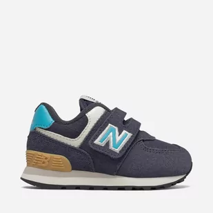 Buty sportowe dziecięce New Balance 574 IV574MS2 23 Granatowe (195173119274) - Buty dla chłopców - miniaturka - grafika 1