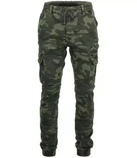 Spodnie jeansy męskie bojówki joggery MORO-30 - Spodnie damskie - miniaturka - grafika 1