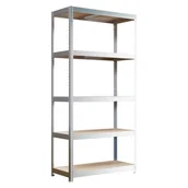 Regały - Regał metalowy 120 kg 180 x 90 x 40 cm 5P Metalkas - miniaturka - grafika 1