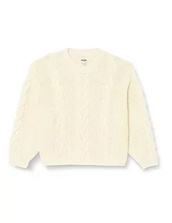 Swetry damskie - Wrangler Damski sweter z okrągłym dekoltem, Worn White, M - grafika 1