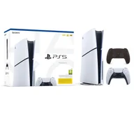 Konsole Playstation - Sony PlayStation 5 Slim D Chassis (PS5) 1TB z napędem + Dodatkowy Pad Czarny - miniaturka - grafika 1