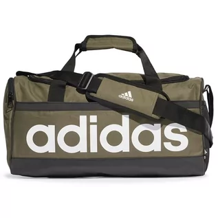 Torby męskie - Torba adidas Essentials Linear Duffel Bag Extra Small HR5354 - zielona - grafika 1