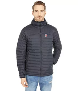 Fjällräven Męska kurtka Expedition Lätt Hoodie M czarny czarny XS - Kurtki męskie - miniaturka - grafika 1