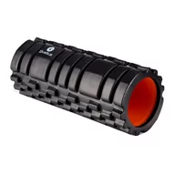 Akcesoria do masażu - Wałek do masażu Sveltus Foam Roller with Grid czarny 2515 OS - miniaturka - grafika 1