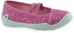 Kapcie do przedszkola na gumkę dla dziewczynki Befado 116X331 Blanca - Buty dla dziewczynek - miniaturka - grafika 1