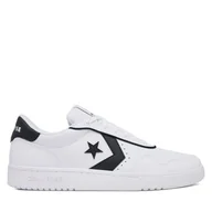 Sneakersy męskie - Sneakersy Converse Court Lifestyle A13318C Biały - miniaturka - grafika 1