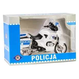 Daffi Motor Policja 1:18 - Samochody i pojazdy dla dzieci - miniaturka - grafika 1