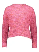 Swetry damskie - ONLY Sweter w kolorze różowym - miniaturka - grafika 1