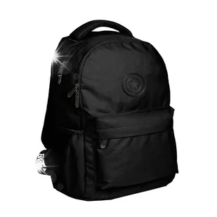 PLECAK SZKOLNY TORNISTER MŁODZIEŻOWY MARVEL CZARNY - Plecaki szkolne i tornistry - miniaturka - grafika 1