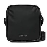 Torby męskie - Saszetka Calvin Klein Ck Est. Nylon Cube Reporter+Case K50K512113 Czarny - miniaturka - grafika 1