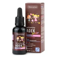 Witaminy i minerały - Skoczylas Witaminy ADEK Junior dla Dzieci w Kroplach 30 ml Krople Skoczylas SKO-040 - miniaturka - grafika 1