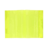 Szkolne artykuły papiernicze - Okładka na zeszyt A4/PVC neon żółta Biurfol - 10szt. - miniaturka - grafika 1