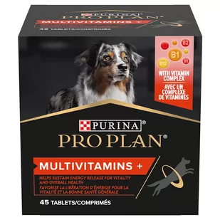 45 tabletek | PRO PLAN Dog Adult & Senior Multivitamin+ suplement w tabletkach| Dostawa i zwrot GRATIS od 99 zł - Suplementy i witaminy dla psów - miniaturka - grafika 1
