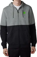 Bluzy męskie - bluza męska FOX (KAWASAKI) FOX ZIP HOOD Heather Graphite - miniaturka - grafika 1