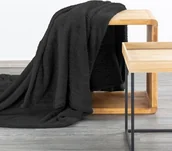 Koce - Eurofirany KOC D91 LORI 70 X 160 CM CZARNY - miniaturka - grafika 1