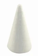 Prace ręczne dla dzieci - Stożek Styropianowy 20 Cm - miniaturka - grafika 1