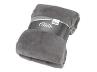 Koce - Miss Lucy KOC OTELLO 170X210CM SZARY zakupy dla domu i biura 42546598 - miniaturka - grafika 1