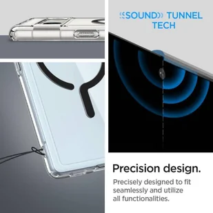 Etui GOOGLE PIXEL 7A Spigen Ultra Hybrid Onetap Ring MagSafe transparentne - Etui i futerały do telefonów - miniaturka - grafika 15