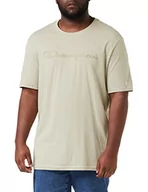 Koszulki męskie - Champion T-shirt męski American Classics, szarobrązowy, M - miniaturka - grafika 1