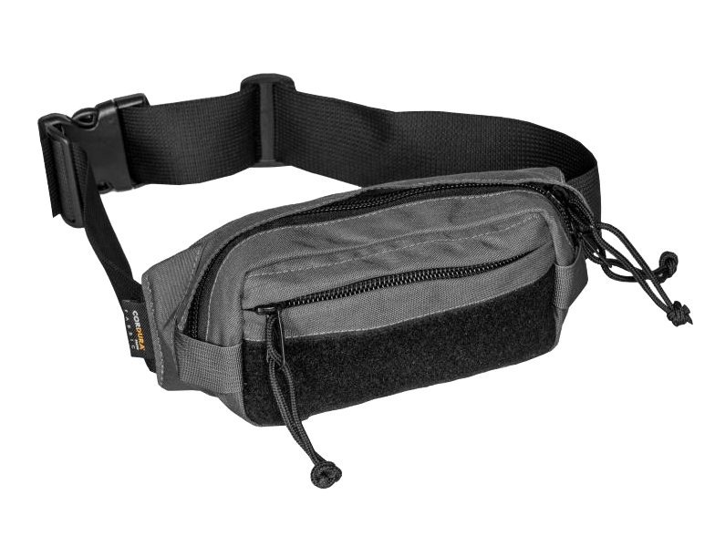 Torba biodrowa nerka Wisport Toke grafitowa