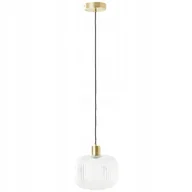 Lampy sufitowe - Lampa wisząca Dipsy szkło E27 szer. 25 cm Inspire - miniaturka - grafika 1