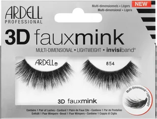 Ardell 3D Faux Mink 854 1 szt Sztuczne rzęsy Black - Sztuczne rzęsy i akcesoria - miniaturka - grafika 2
