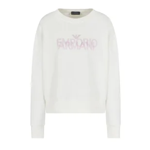 maglie donna emporio armani - maglia - bianco - Dresy damskie - miniaturka - grafika 1