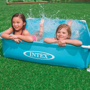 INTEX Basen Mini Frame, 122 x 122 x 30 cm, 57173NP - Baseny ogrodowe - miniaturka - grafika 1