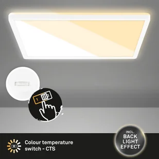 Briloner Panel LED 7558 Regulacja barwy światła 42 x 42 cm - Lampy pozostałe - miniaturka - grafika 2