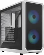Obudowy komputerowe - Fractal Design Focus 2 RGB White TG Clear Tint, tower case (Kolor: BIAŁY, tempered glass) - miniaturka - grafika 1