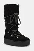 Śniegowce damskie - Moon Boot śniegowce MB X GIR LTRACK KNIT kolor czarny 80D2450230-N001 - miniaturka - grafika 1