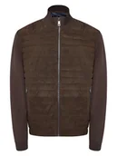 Kurtki męskie - Milestone Kurtka skórzana MSTurner 531624 60705 Brązowy Regular Fit - miniaturka - grafika 1