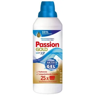 Passion Sport 1L – żel do prania ubrań sportowych, 25 prań, skuteczne usuwanie zabrudzeń i neutralizacja zapachów - Środki do prania - miniaturka - grafika 1