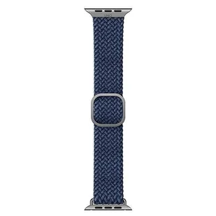 UNIQ pasek Aspen Apple Watch 40/38/41mm Braided niebieski/oxford blue - Akcesoria do smartwatchy - miniaturka - grafika 6