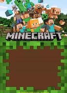 Podkładki pod mysz - PODKŁADKA POD MYSZ Z Nadrukiem 22x18 cm Minecraft Vintage Tekst Prezent - miniaturka - grafika 1