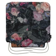Meble modułowe i akcesoria - Dekoria Siedzisko Olek na krzesło wielobarwne kwiaty na ciemnym tle 42 × 41 × 3,5 cm Gardenia 225-161-02 - miniaturka - grafika 1
