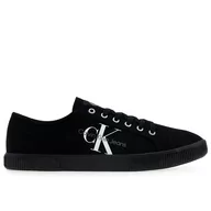 Trampki męskie - Buty Calvin Klein Jeans Essential Vulcanized 1 YM0YM00306-0GL - czarne - miniaturka - grafika 1