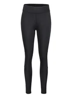 Spodnie sportowe damskie - rukka Legginsy "Malmi" w kolorze czarnym do biegania - miniaturka - grafika 1