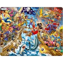 Larsen Puzzles 2 pirate ships - Puzzle - miniaturka - grafika 2
