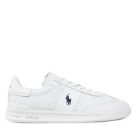 Sneakersy męskie - Sneakersy Polo Ralph Lauren Heritage Aera 809971288001 Biały - miniaturka - grafika 1