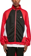 Kurtki męskie - STARTER BLACK LABEL Męska kurtka Starter Laser Track Jacket, czarna/czerwona/biała, XL - miniaturka - grafika 1