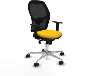 Fotel biurowy, krzesło biurowe Krzesło Biurowe Piqueras y Crespo 1D086N0 Żółty - Fotele i krzesła biurowe - miniaturka - grafika 1
