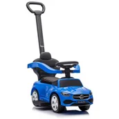 Chodziki - Milly Mally Pojazd z rączką MERCEDES C-Class Deluxe Blue - miniaturka - grafika 1